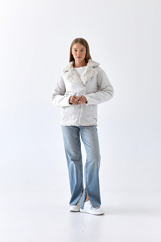 Куртка женская демисезонная 24000 (айвори) Куртка женская демисезонная 24000 (айвори)