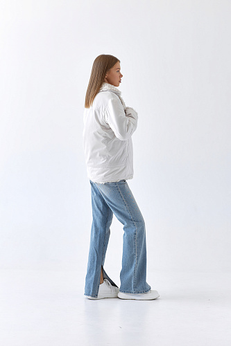 Куртка женская демисезонная 24000 (айвори) Куртка женская демисезонная 24000 (айвори)